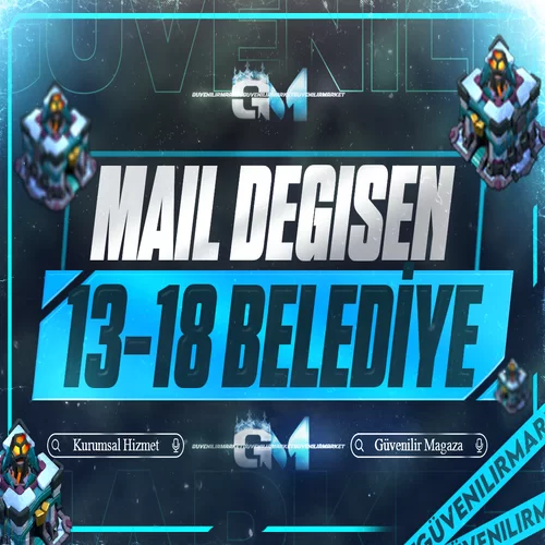 Clash of Clans 13-18 Belediye Mail Değişen